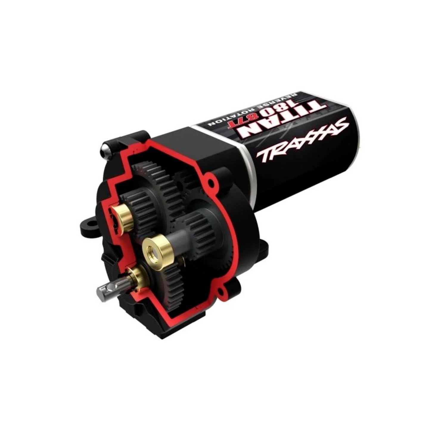 Traxxas TRX-9791 Getriebe u. Motor komplett,