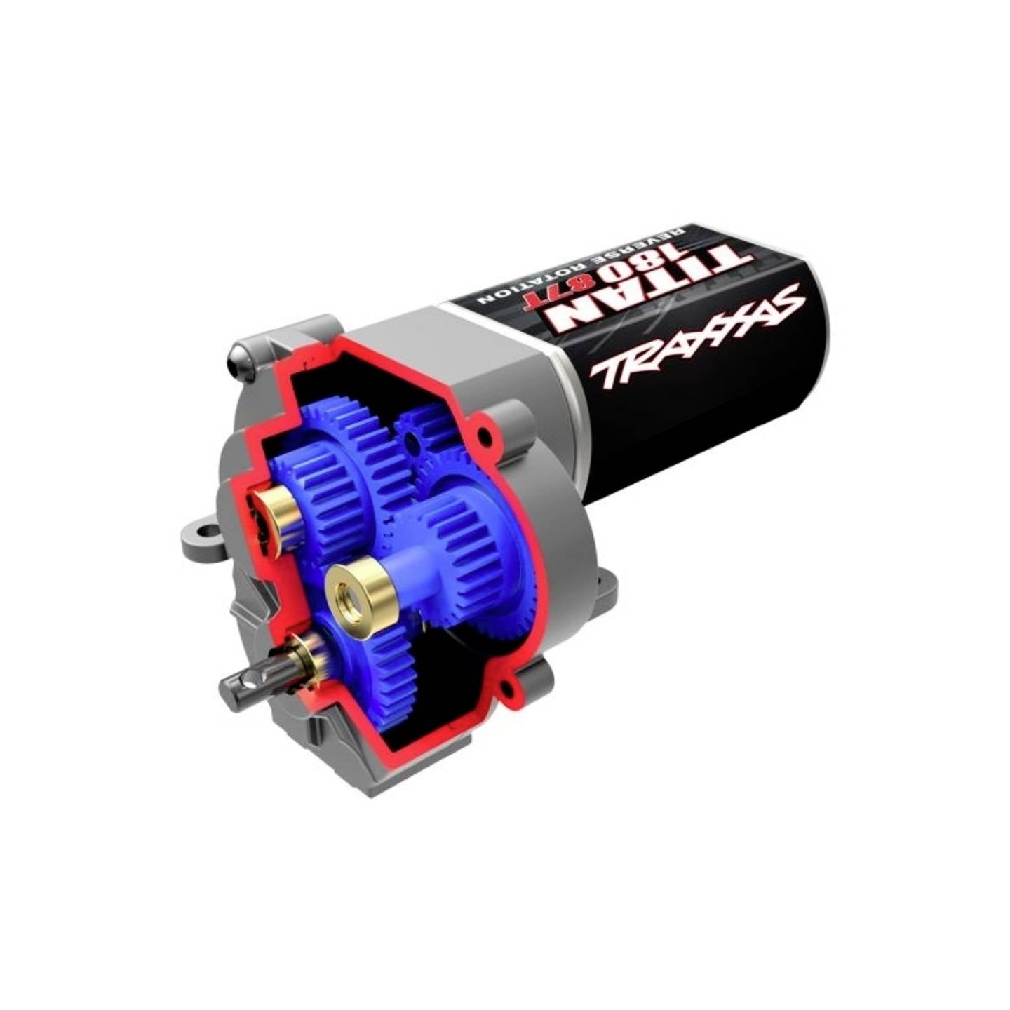Traxxas TRX-9791X Getriebe u. Motor komplett,