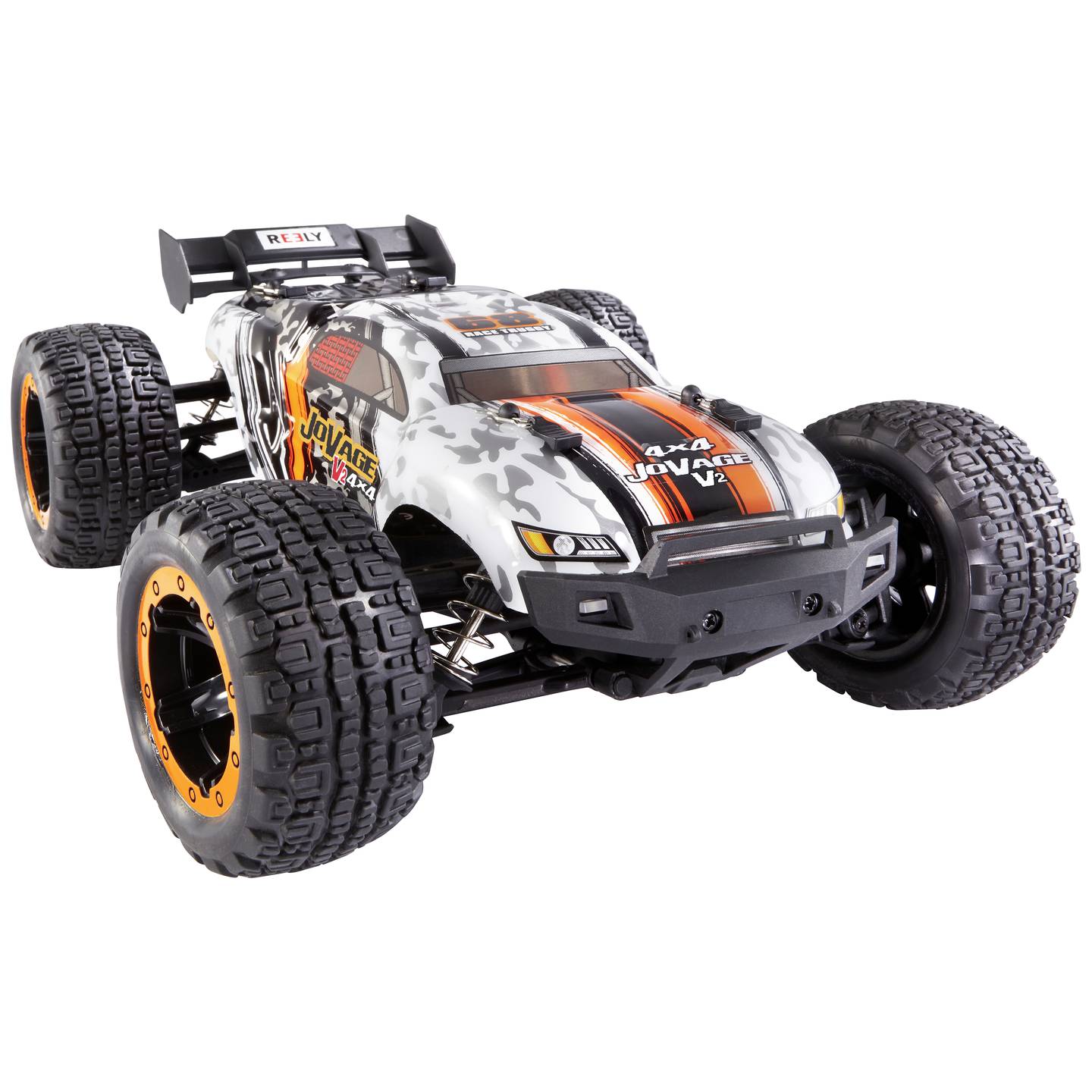 Reely JoVage 4x4 V2 Orange/Weiß Brushed 1:16