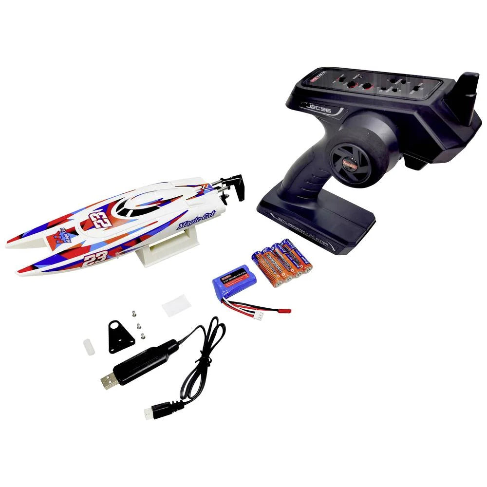 Joysway Magic Cat V6 RC Motorboot 100% RtR 265 mm