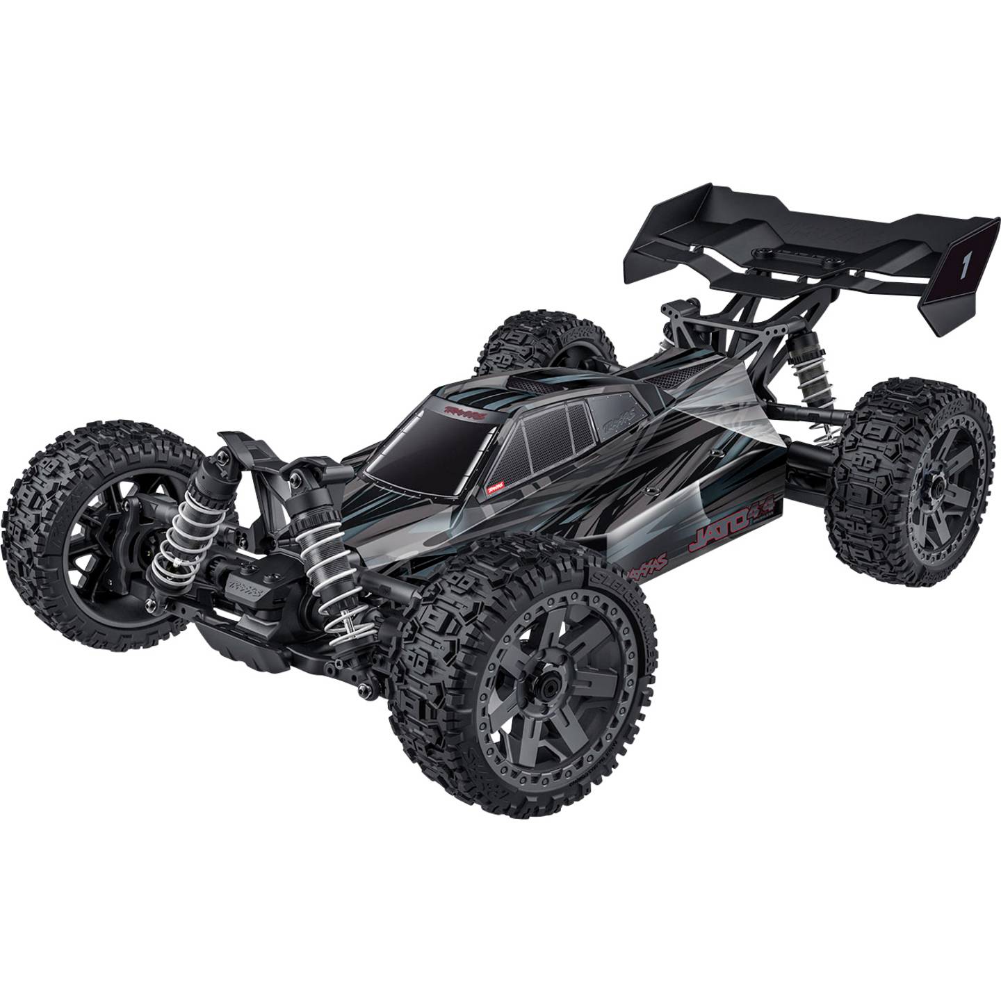 Traxxas Jato 4X4 BL-2s Rot Brushless 1:8