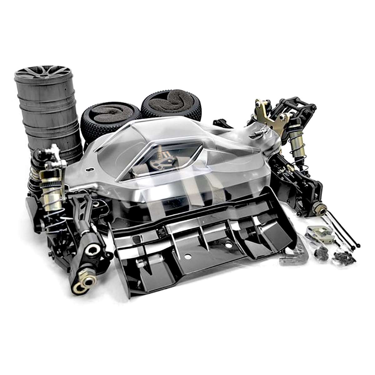 Hyper VS2 Elektro Buggy 1/8 80% ARR Roller (klare Karosserie)