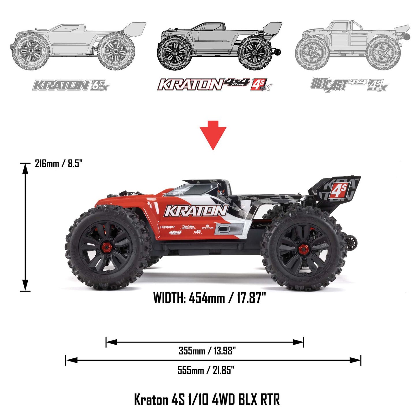 ARRMA KRATON 4X4 Speed Truck